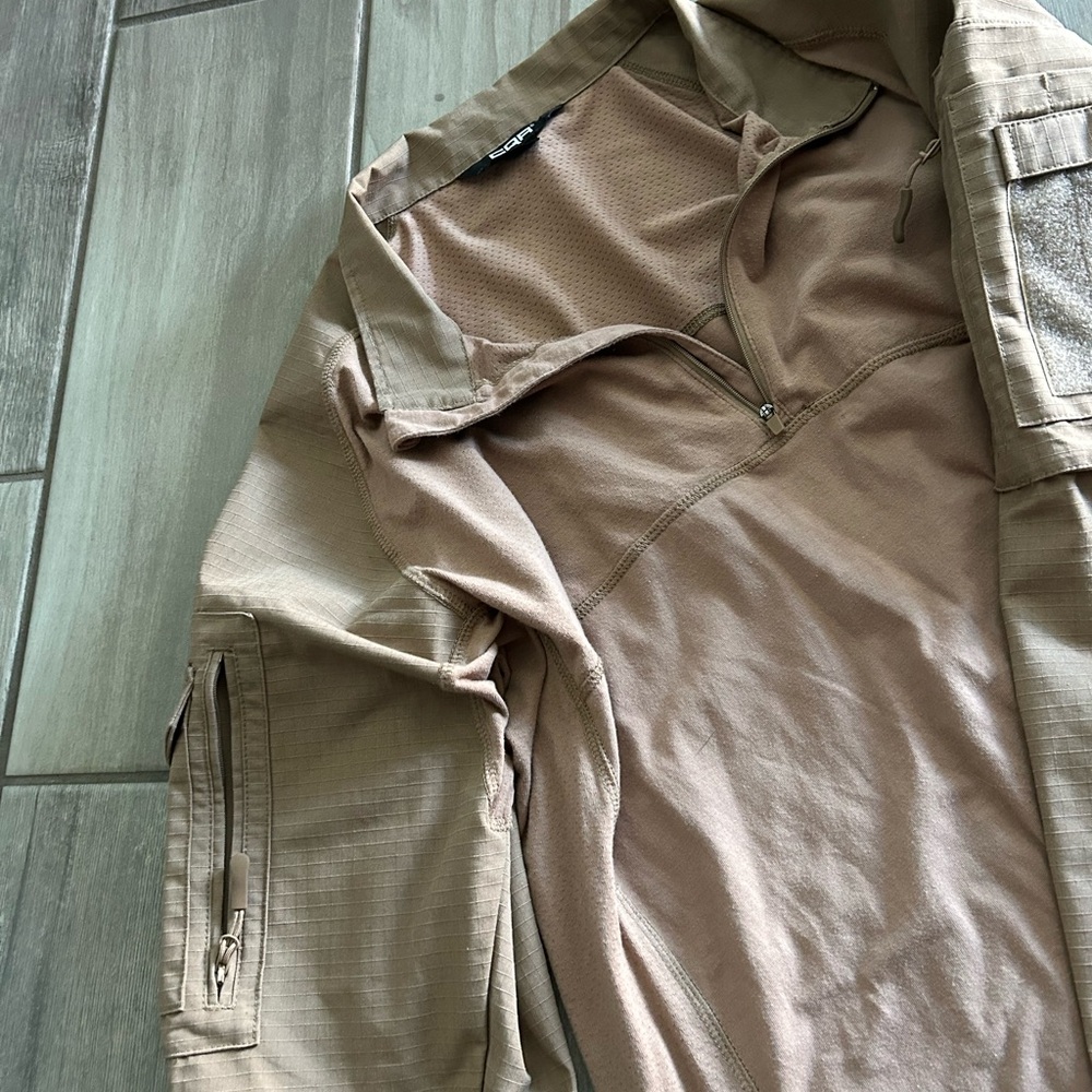Men's Tactical Field Jacket in Tan